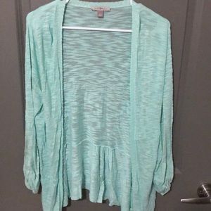 Seafoam green sweater